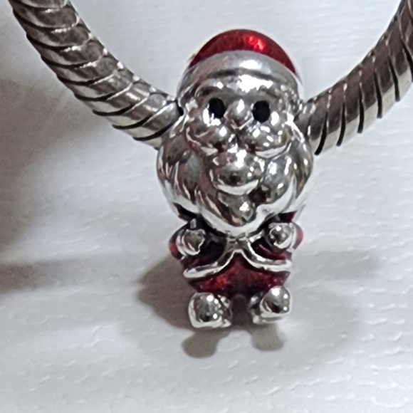 Pandora Playful Santa Charm - Picture 2 of 10